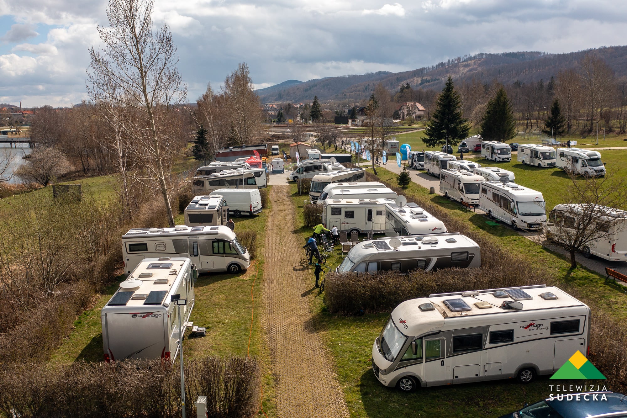 kampery na Campingu Sudety