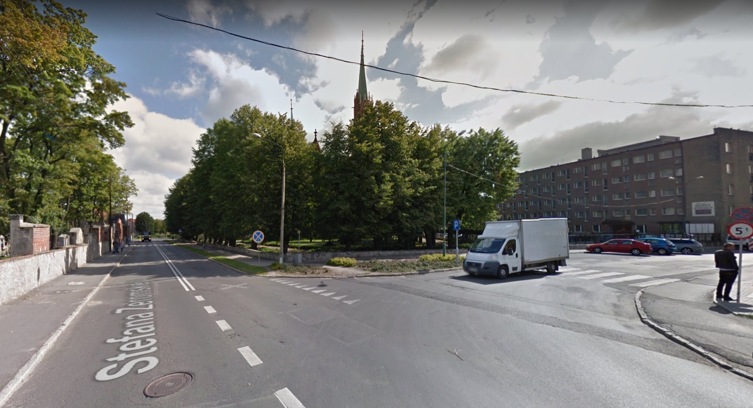 ulica żeromskiego do remontu