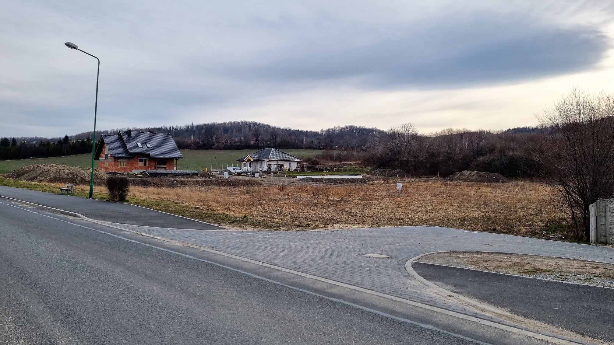 Widok na ulicę Czekoladową