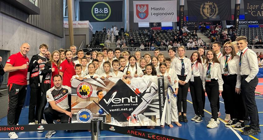 Bielawianie na ogólnopolskich zawodach taekwon-do Lupus Mazowia Open Cup w Legionowie