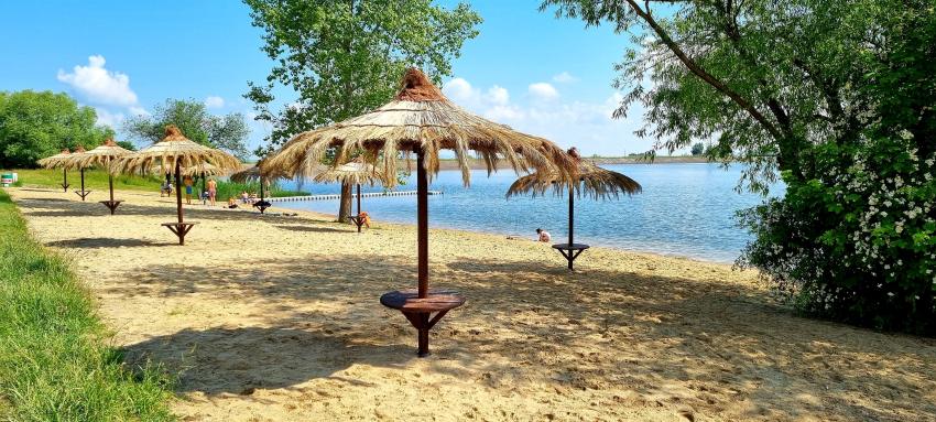 Druga hawajska plaża na Campingu Sudety