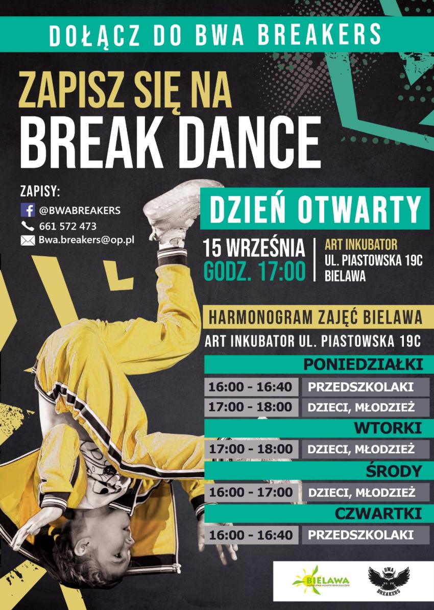 Afisz z informacjami
