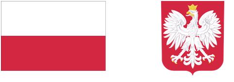 Logotypy programu: Flaga RP oraz Godło Państwowe