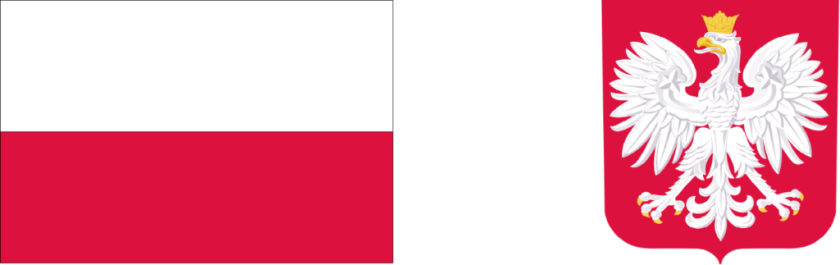 Logotypy programu: Flaga RP oraz Godło RP