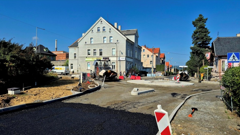 Remontowana ulica Henryka Sienkiewicza