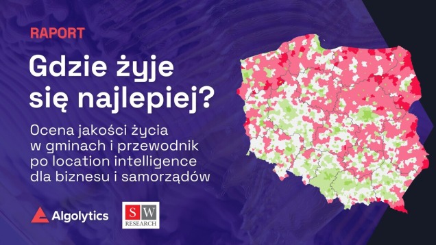 Mapka poglądowa - gdzie żyje się najlepiej