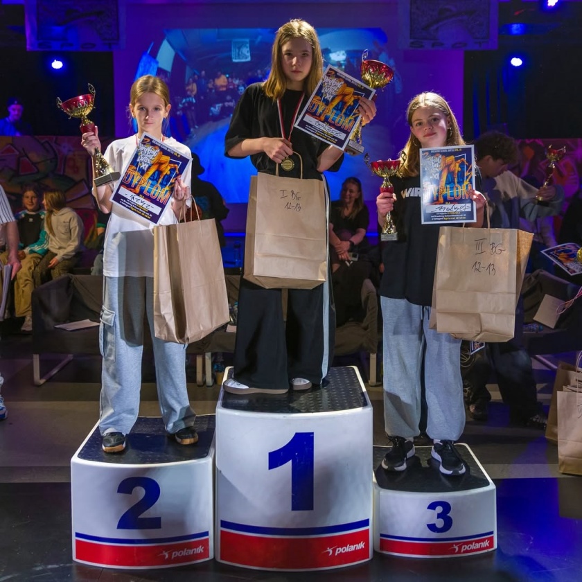 Zwycięskie podium