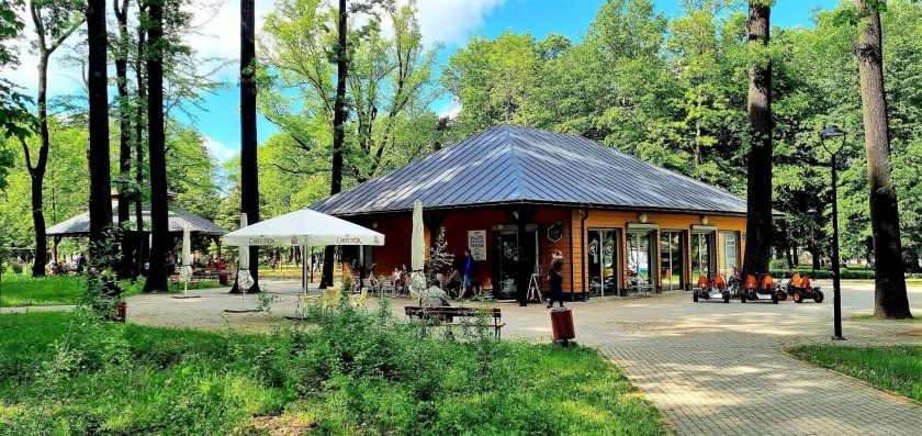 Kawiarenka EKO Cafe w Parku Miejskim