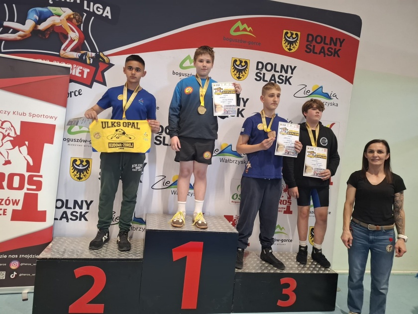 Zwycięskie podium